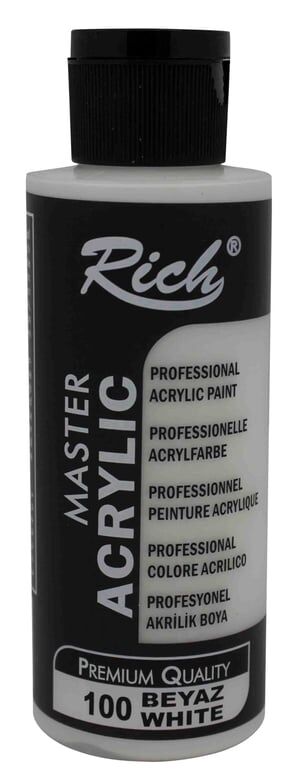 Rich Master Acrylic 120 CC Beyaz