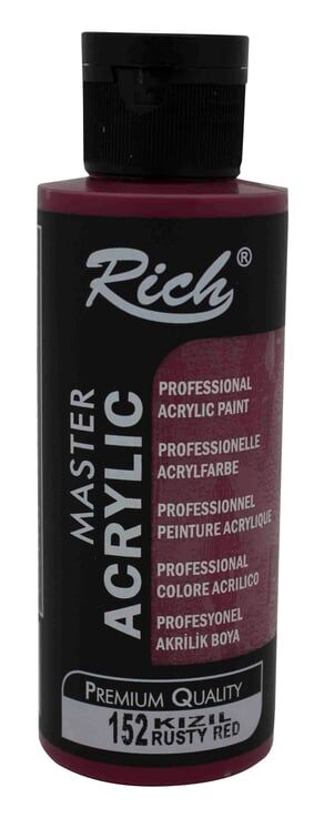 Rich Master Acrylic 120 CC Kızıl