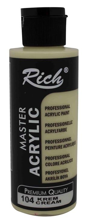 Rich Master Acrylic 120 CC Krem