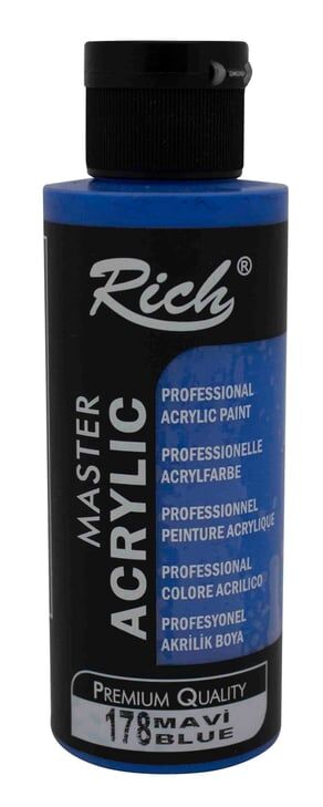 Rich Master Acrylic 120 CC Mavi