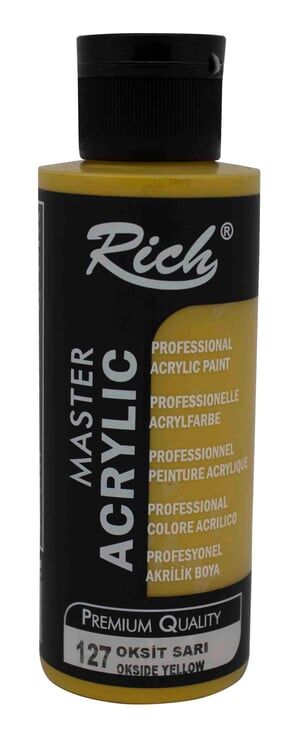 Rich Master Acrylic 120 CC Oksit Sarı