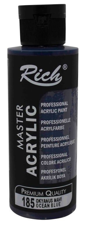 Rich Master Acrylic 120 CC Okyanus Mavi