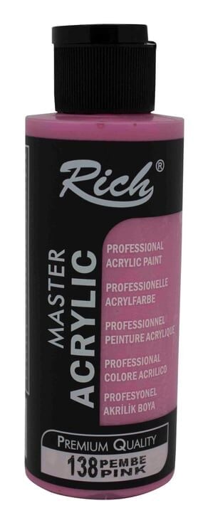 Rich Master Acrylic 120 CC Pembe