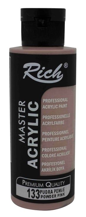 Rich Master Acrylic 120 CC Pudra Pembe