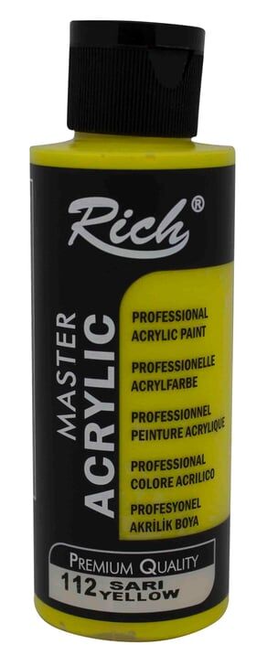 Rich Master Acrylic 120 CC Sarı