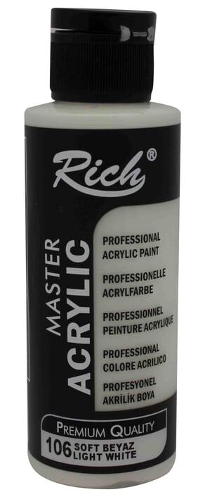 Rich Master Acrylic 120 CC Soft Beyaz