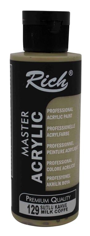 Rich Master Acrylic 120 CC Sütlü Kahve