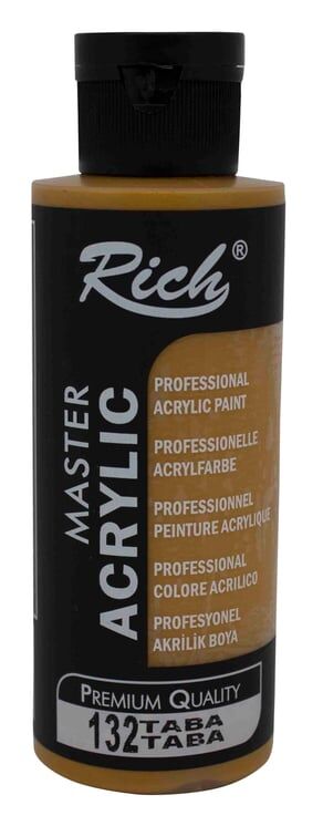 Rich Master Acrylic 120 CC Taba