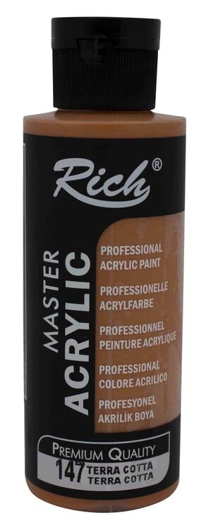 Rich Master Acrylic 120 CC Terra Cotta