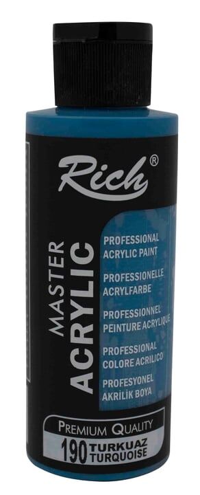 Rich Master Acrylic 120 CC Turkuaz