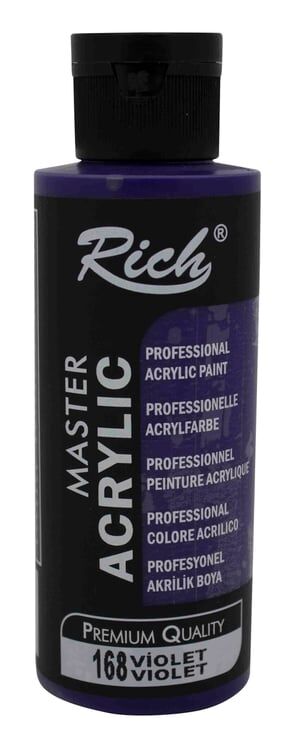 Rich Master Acrylic 120 CC Violet