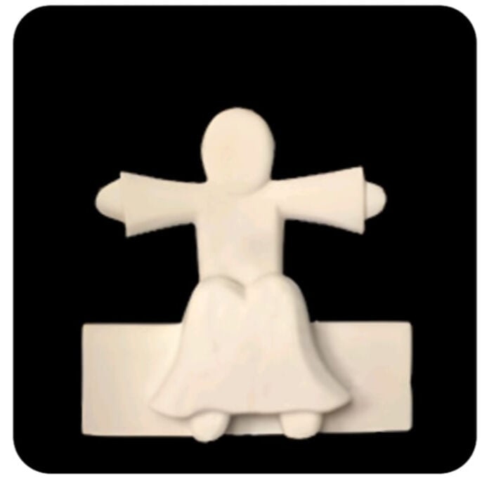 Oturan Melek 12 CM