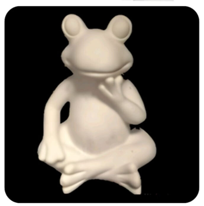 Oturan Kurbağa 14 CM X 10 CM