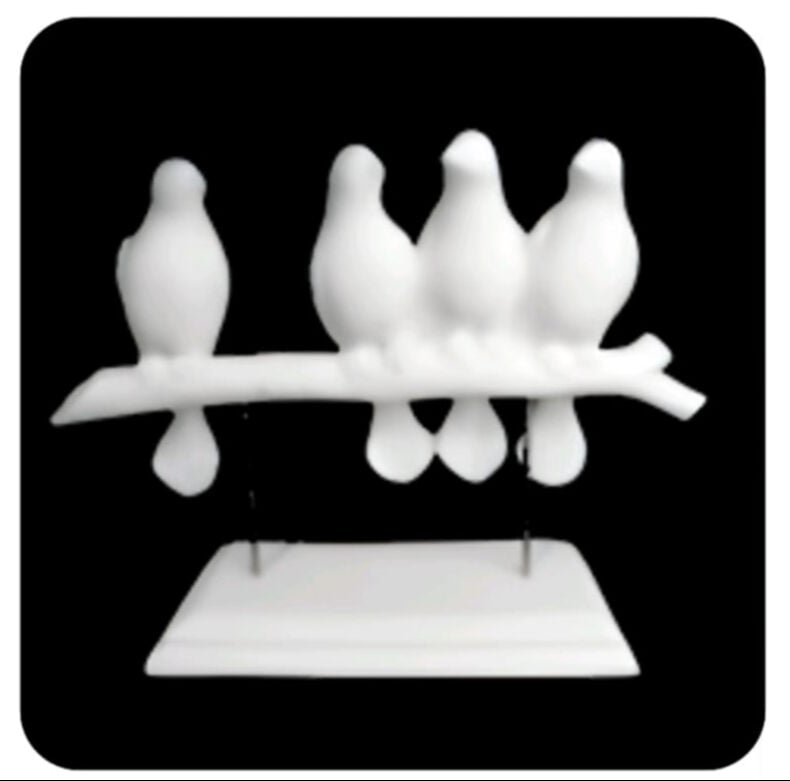 4'lü Kaideli Kuş 50 CM X 27 CM