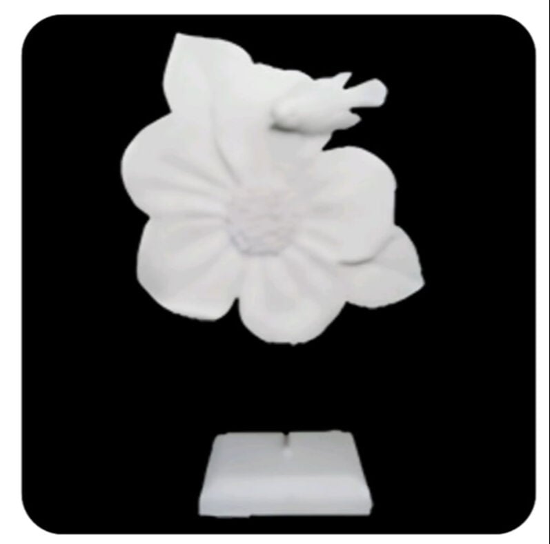 Kaideli Kuşlu Çiçek 20 CM